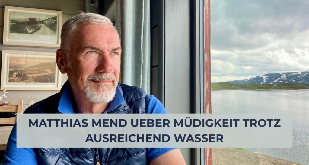 Wasserexperte Matthias Mend im Interview, Trinkwasserqualität als unterschätztes Zukunftsthema