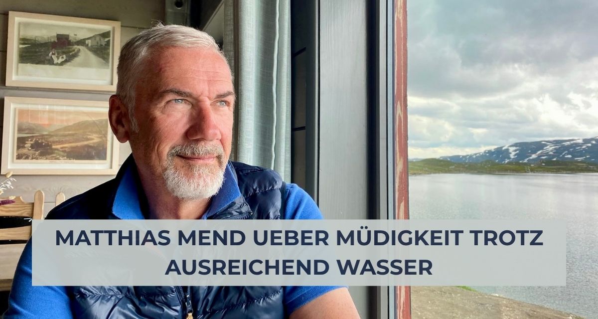 Wasserexperte Matthias Mend im Interview, Trinkwasserqualität als unterschätztes Zukunftsthema