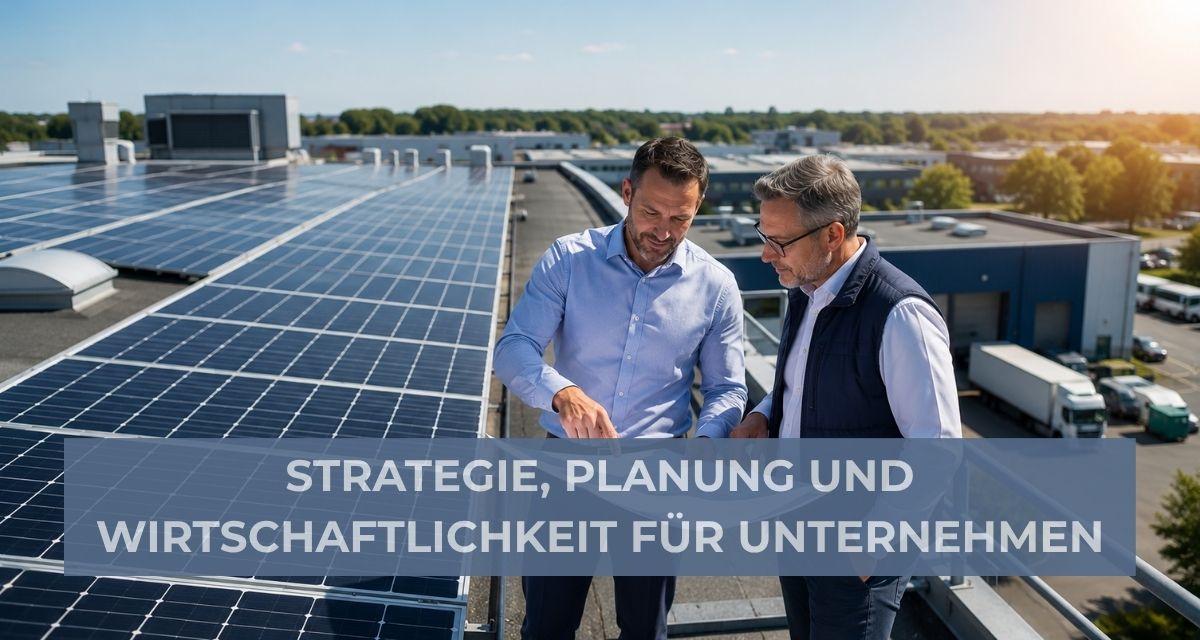 Photovoltaik zur Eigenversorgung